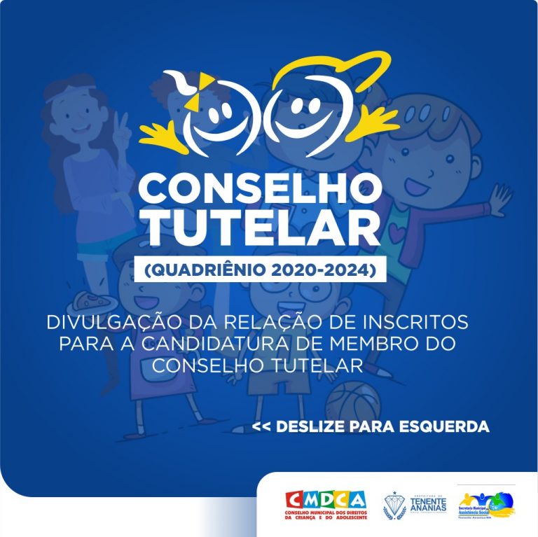 Read more about the article CMDCA divulga relação de inscritos para a candidatura de membro do Conselho Tutelar