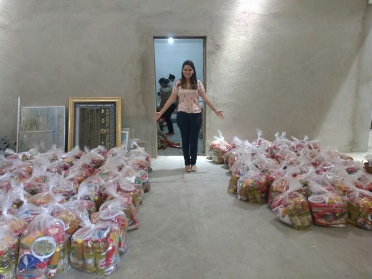 Prefeitura Municipal de Tenente Ananias fez a entrega de cestas básicas