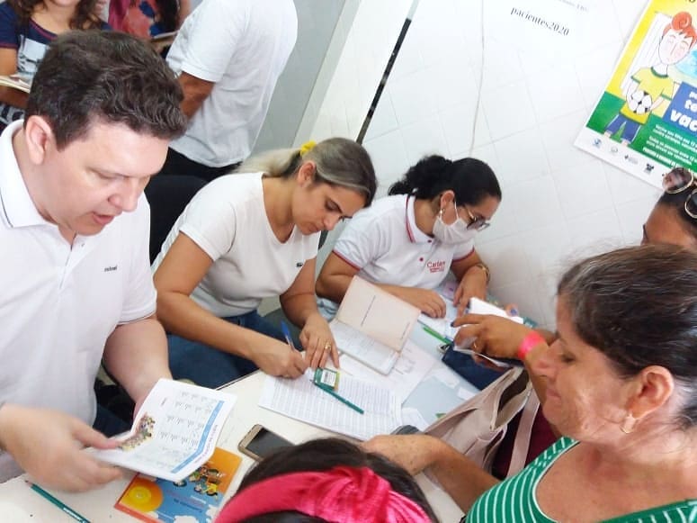 Read more about the article Secretaria de Saúde de Tenente Ananias realiza primeira etapa da campanha nacional de vacinação contra o sarampo.